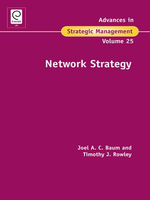 cover image of Advances in Strategic Management, Volume 25